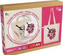 Opakowanie Torba do malowania Flowers 38x42cm