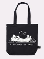 Opakowanie Torba Pies z brzuchem na górze