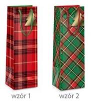 Opakowanie Torba prezentowa Boże Narodzenie B 11x11x36cm MIX