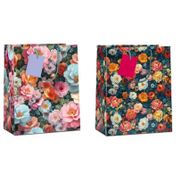 Opakowanie Torba prezentowa Flower 14x11,5x6,5cm MIX