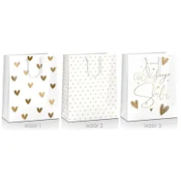 Opakowanie Torba prezentowa Grand Ślub 18x24x10 MIX