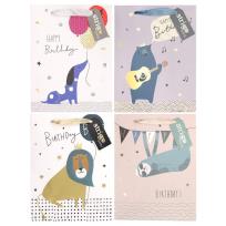 Opakowanie Torba prezentowa Party 18x23x10cm mix STRIGO