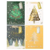 Opakowanie Torba prezentowa Święta 18x23x10cm mix STRIGO