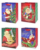 Opakowanie Torba QXL Boże Narodzenie Mikołaje MIX