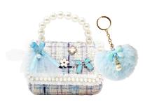 Opakowanie Torebeczka z breloczkiem niebieska