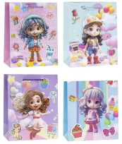 Opakowanie Torebka dziecięce Pop-Up 3D 26x32x10cm mix ROZETTE