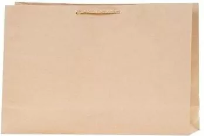 Opakowanie Torebka kraft (6) horyzontalna 37x25x11