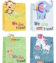 Opakowanie Torebka ozdobna 18x23x10cm hot-stamp mix ROZETTE