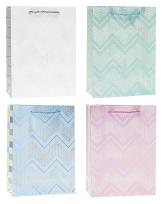 Opakowanie Torebka ozdobna 31x40x12cm hot-stamp mix ROZETTE 1 szt