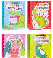 Opakowanie Torebka ozdobna 31x42x12cm brokat mix ROZETTE