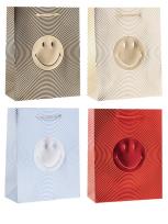 Opakowanie Torebka ozdobna 31x42x12cm hot-stamp mix ROZETTE