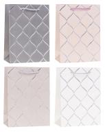 Opakowanie Torebka ozdobna 40x55x15cm szerokie dno mix