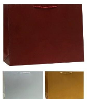 Opakowanie Torebka ozdobna 41x49x10cm szerokie dno mix