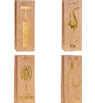 Opakowanie Torebka ozdobna na butelkę 12x35x9cm mix ROZETTE