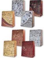 Opakowanie Torebka ozdobna złocona PL-6 średnia LUX mix