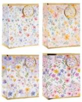 Opakowanie Torebka prezentowa 31x40x12cm Kwiaty MIX
