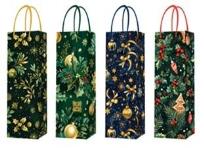 Opakowanie Torebka prezentowa butelka Boże Narodzenie platera