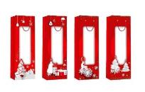 Opakowanie Torebka prezentowa butelka Boże Narodzenie platera