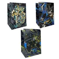 Opakowanie Torebka prezentowa dziecięca L Graffiti mix