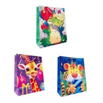 Opakowanie Torebka prezentowa dziecięca M szerokie dno mix