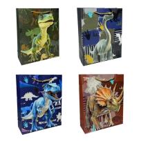 Opakowanie Torebka prezentowa dziecięca S Dinozaury mix