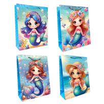 Opakowanie Torebka prezentowa dziecięca S Syrenki mix