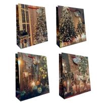 Opakowanie Torebka prezentowa L Boże Narodzenie mix