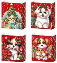 Opakowanie Torebka prezentowa L Boże Narodzenie platera mix