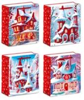 Opakowanie Torebka prezentowa M Boże Narodzenie brokat mix