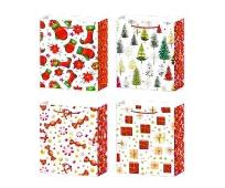 Opakowanie Torebka prezentowa M Boże Narodzenie platera mix