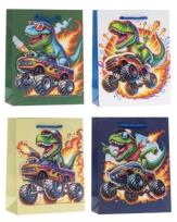 Opakowanie Torebka prezentowa M Dinozaur mix