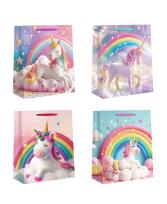 Opakowanie Torebka prezentowa M Jednorożce