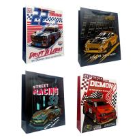 Opakowanie Torebka prezentowa M Racing metalizowana mix