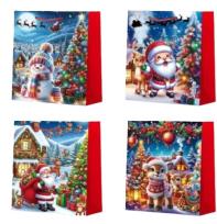 Opakowanie Torebka prezentowa S Boże Narodzenie mix