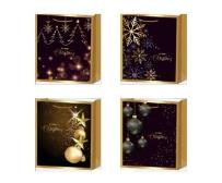 Opakowanie Torebka prezentowa S Boże Narodzenie platera mix