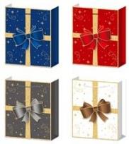 Opakowanie Torebka prezentowa S Kokarda mix