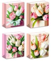 Opakowanie Torebka prezentowa S Kwiaty mix