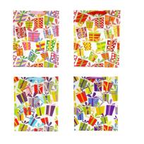 Opakowanie Torebka prezentowa uniwersalna L brokat mix