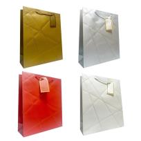 Opakowanie Torebka prezentowa uniwersalna S metalizowana mix