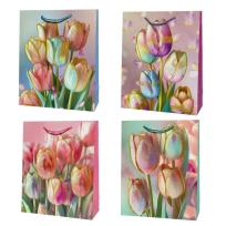 Opakowanie Torebka prezentowa uniwersalna S Tulipany mix