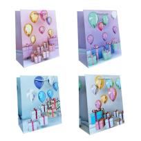 Opakowanie Torebka prezentowa urodzinowa S Balony metal mix