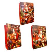 Opakowanie Torebka prezentowa XXL Boże Narodzenie szerokie