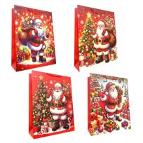 Opakowanie Torebka prezentowa XXL Boże Narodzenie szerokie