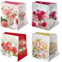 Opakowanie Torebki ozdobne T16-120 Czerwone Róze 10 sztuk