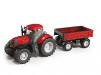 Opakowanie Traktor Adriatic z przyczepą czerwony