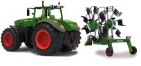Opakowanie Traktor Fendt R/C + przetrząsarka karuzelowa