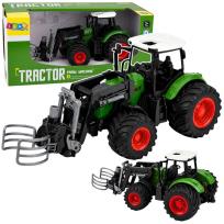 Opakowanie Traktor z chwytakiem do bel 1:24