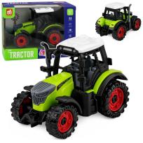 Opakowanie Traktor z napędem frykcyjnym zielony 15cm