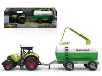Opakowanie Traktor z przyczepą 1:36 światło dźwięk