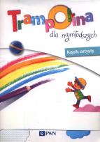 Okładka książki Trampolina dla najmłodszych.Kącik Artysty